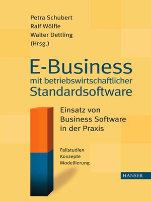 cover image of E-Business mit betriebswirtschaftlicher Standardsoftware